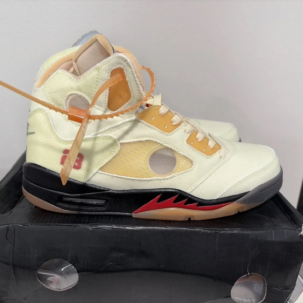 NIKE AIR Jordan 5 RETRO SP Off-White Mid Sail sz 12 US EUR 46 BRAND NEW BOX